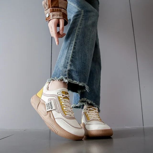 Sepatu Sneakers Wanita Korean Style Kekinian Terbaru Casual Cewek Fashion New Shoes Sport