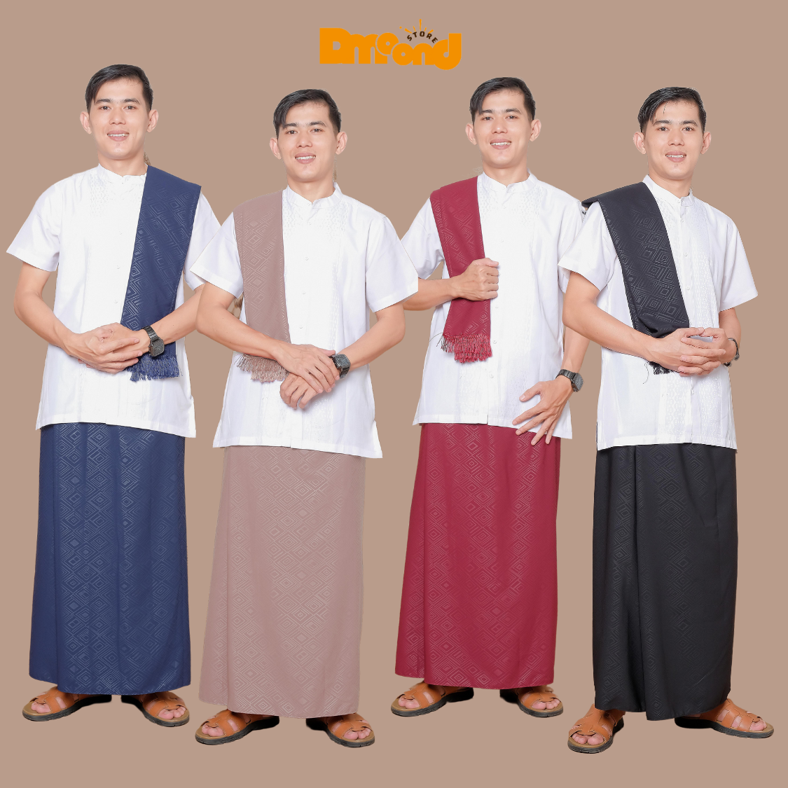 SARUNG INSTAN COUPLE ANAK DAN AYAH BAHAN EMBOSE PREMIUM
