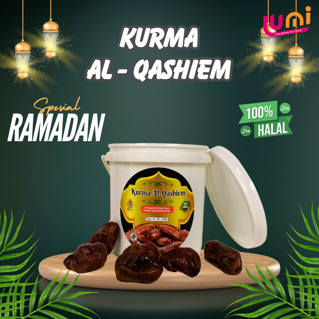 500 gr KURMA AL QASEEM EMBER SUKARI AL QASSIM logo
